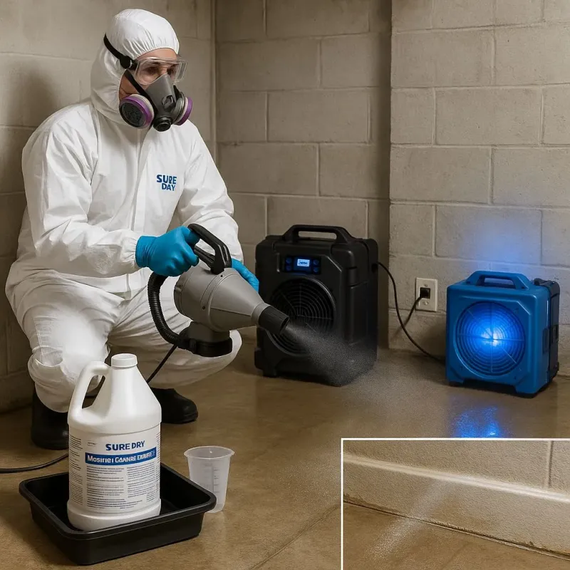 Sanitization and Odor Removal process in Wildwood, MO