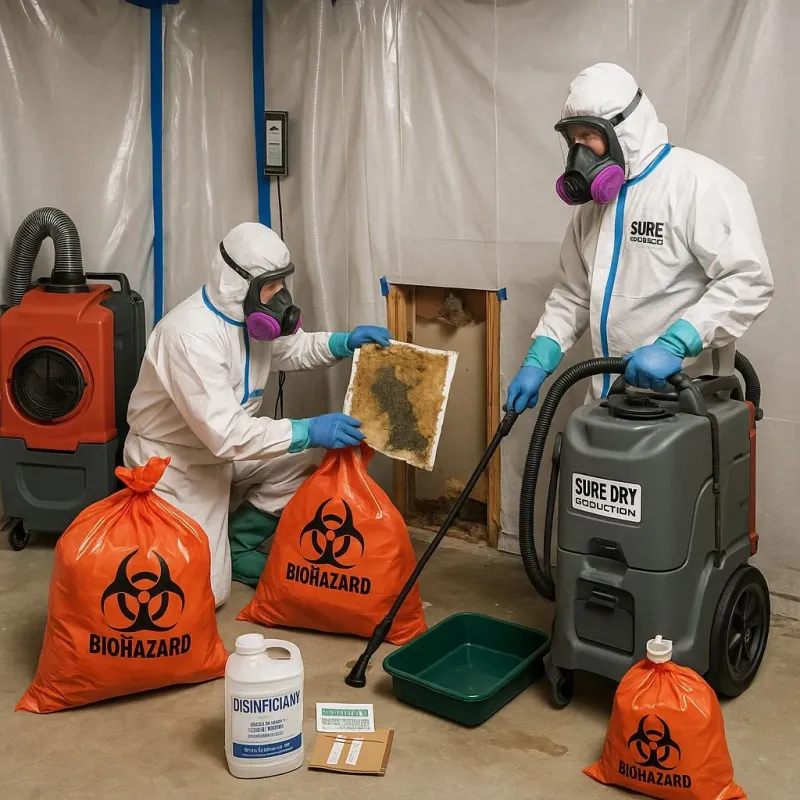 Contaminated Water Handling Protocols process in Wildwood, MO