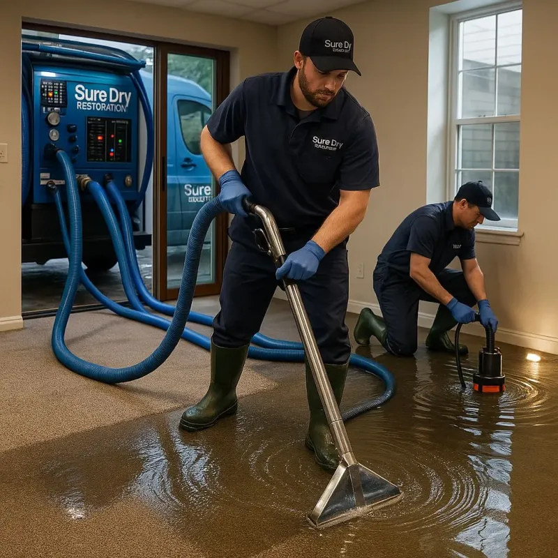 Water Extraction and Removal process in Wildwood, MO